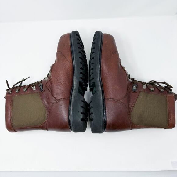 Wolverine Brown Leather Steel Toe Gore-Tex Work Boots Men's Size 11.5W Lace Up - Picture 5 of 12